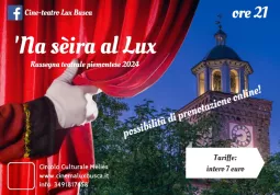 Venerdì  commedia in piemontese al cinema-teatro Lux